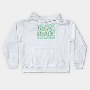 Baking Utensils pattern Kids Hoodie